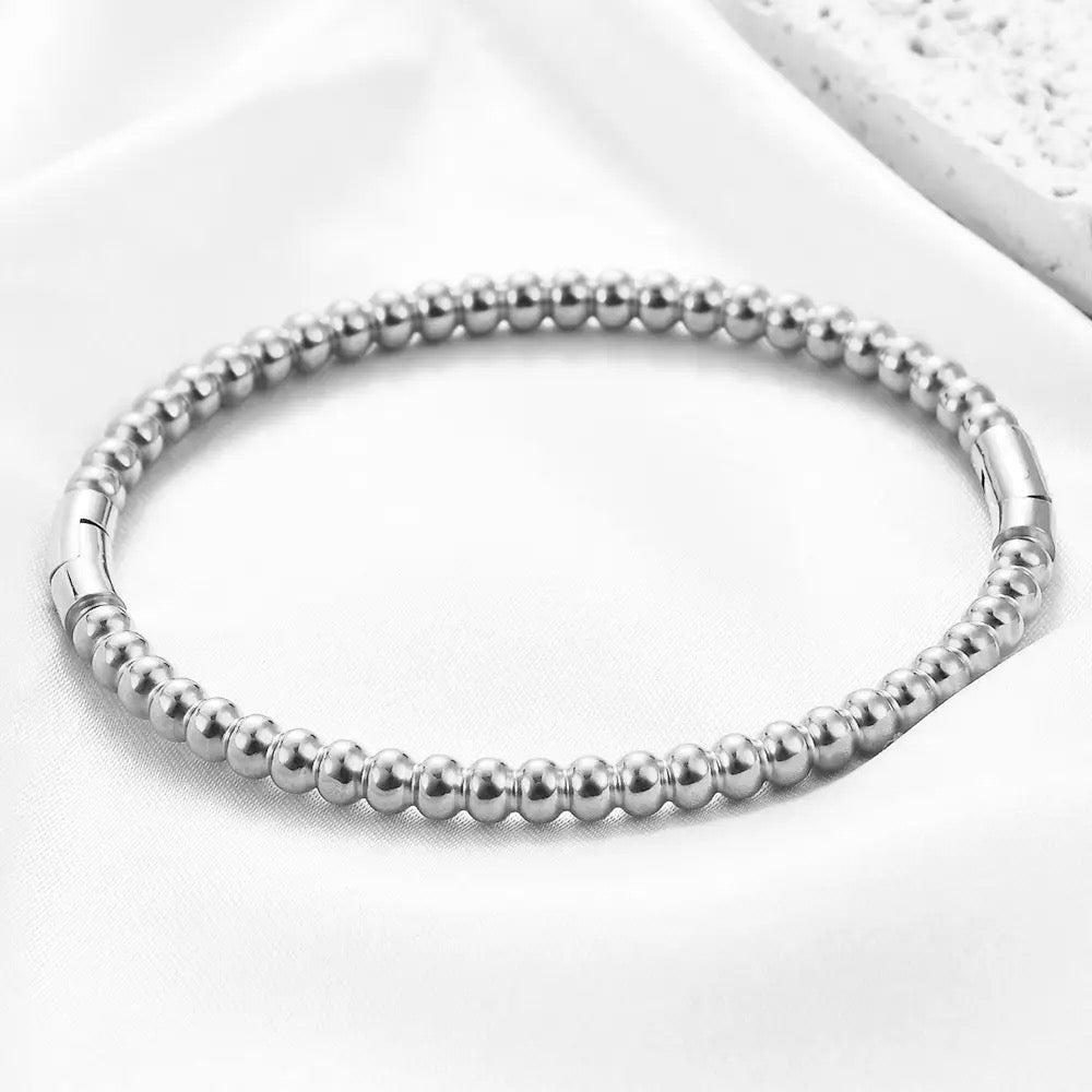 Chanda Bangle | Silver