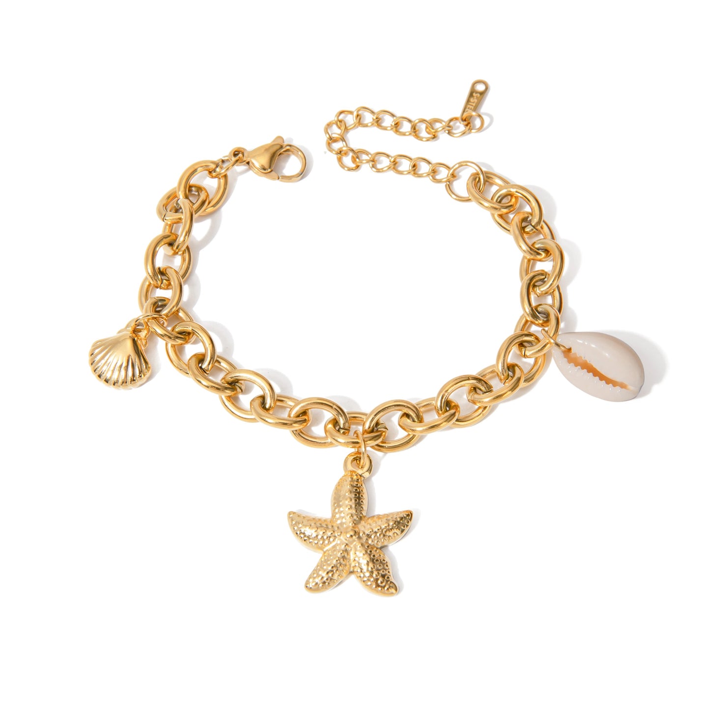 Jinx Charm Bracelet | 18K Gold Plated