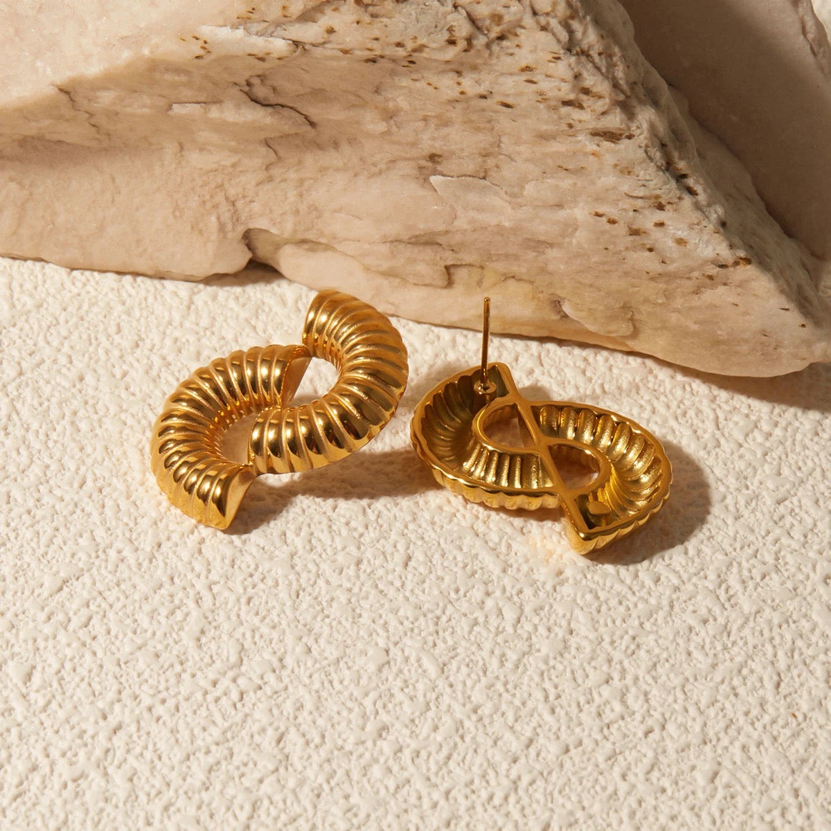 Rania Earrings | 18K Gold Plated