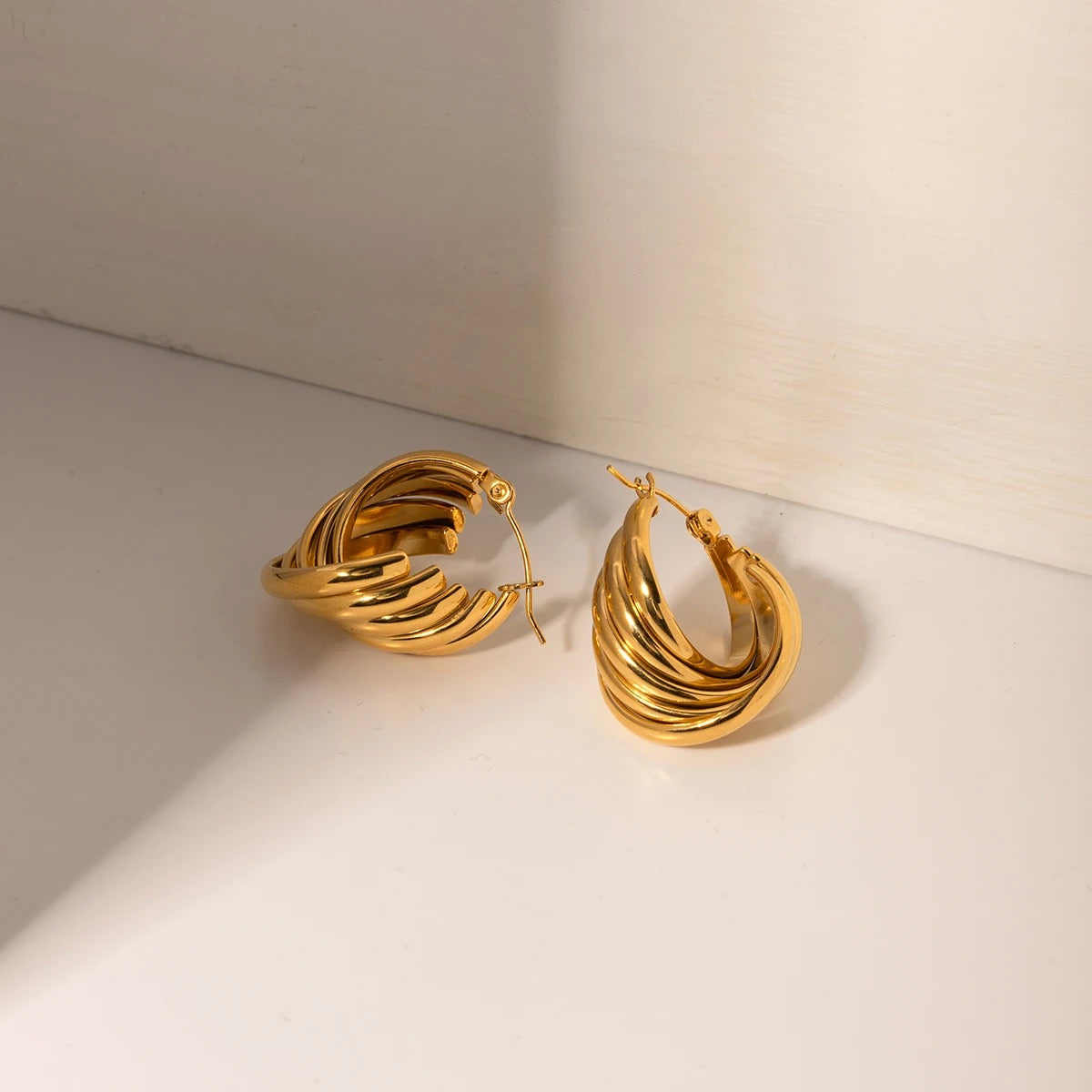 Alora Earrings | 18K Gold Plated