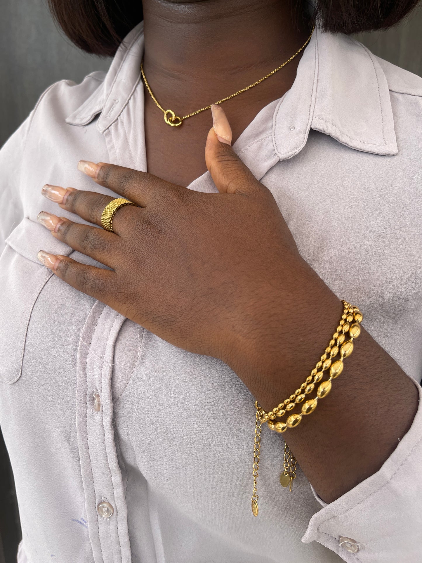 Faye Bracelet | 18K Gold Plated