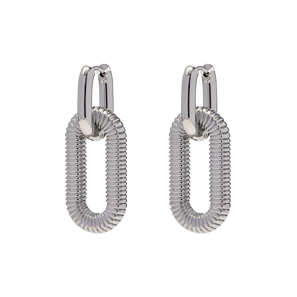 Sade Earrings | Silver