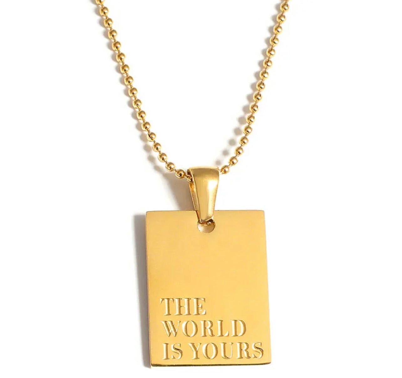 Affirmation Gold Necklaces