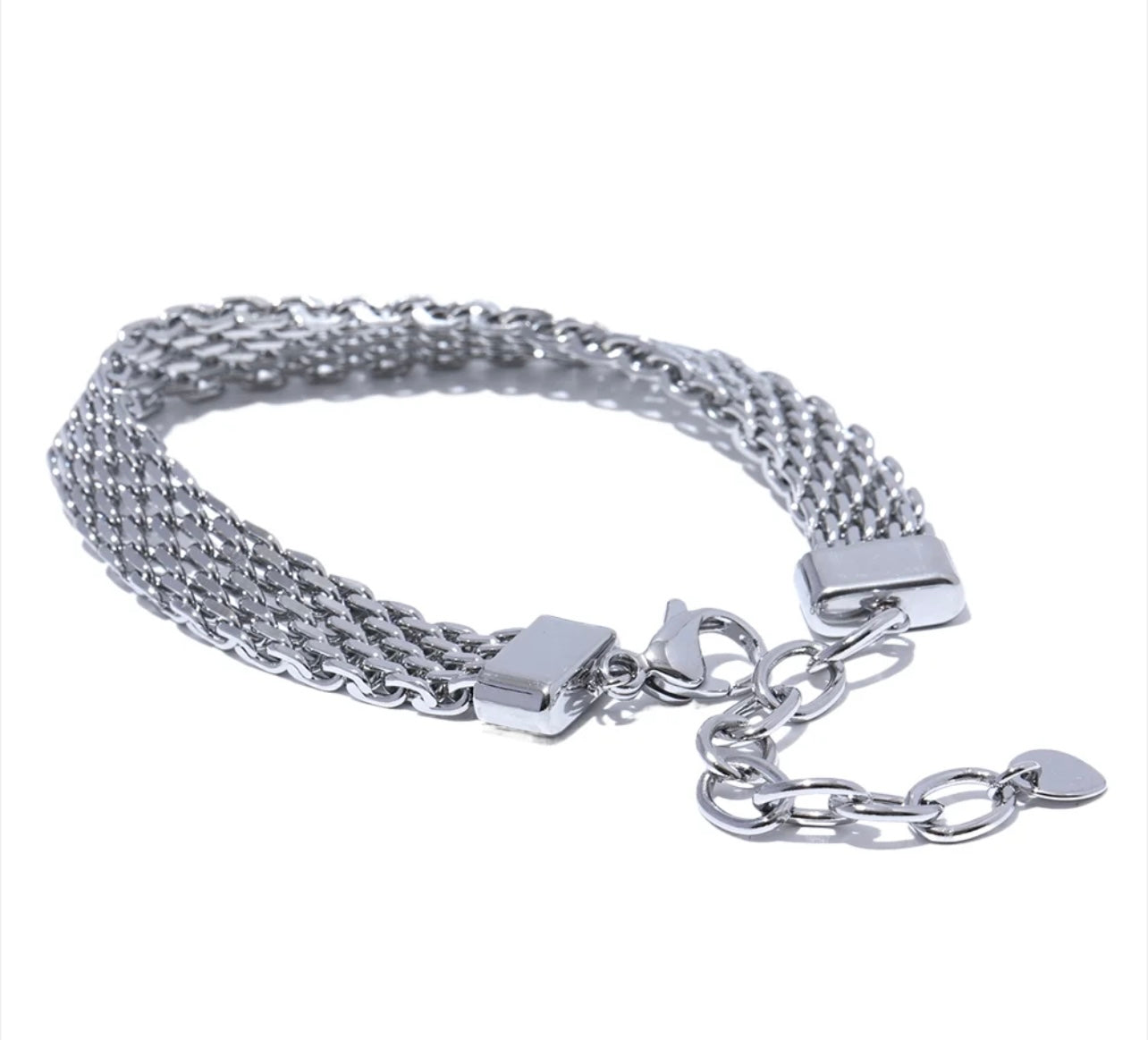 Mesh Bracelet | Silver