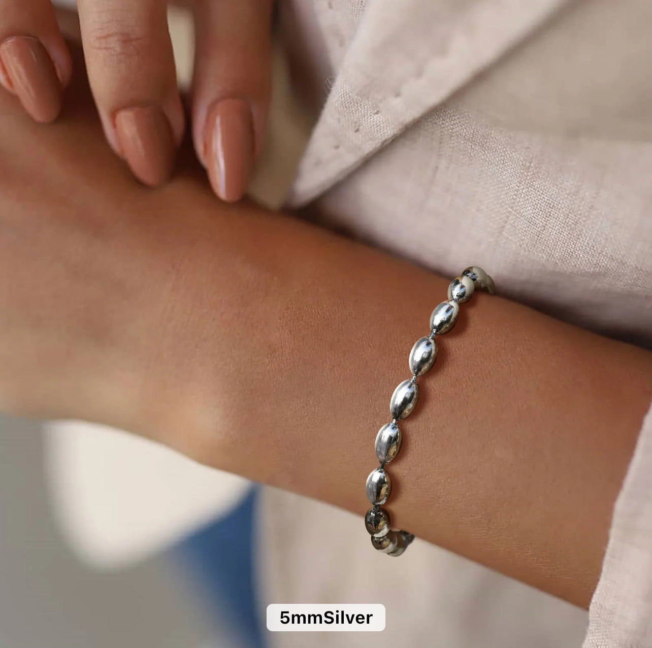 Faye Bracelet | Silver