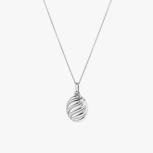 Caria Necklace | Silver