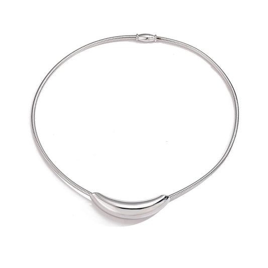 Nayla Choker Necklace | Silver