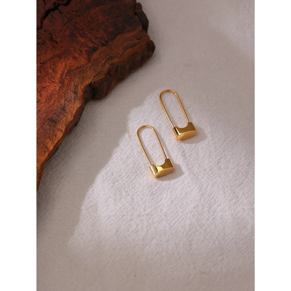 Mika Safety-pin Earrings