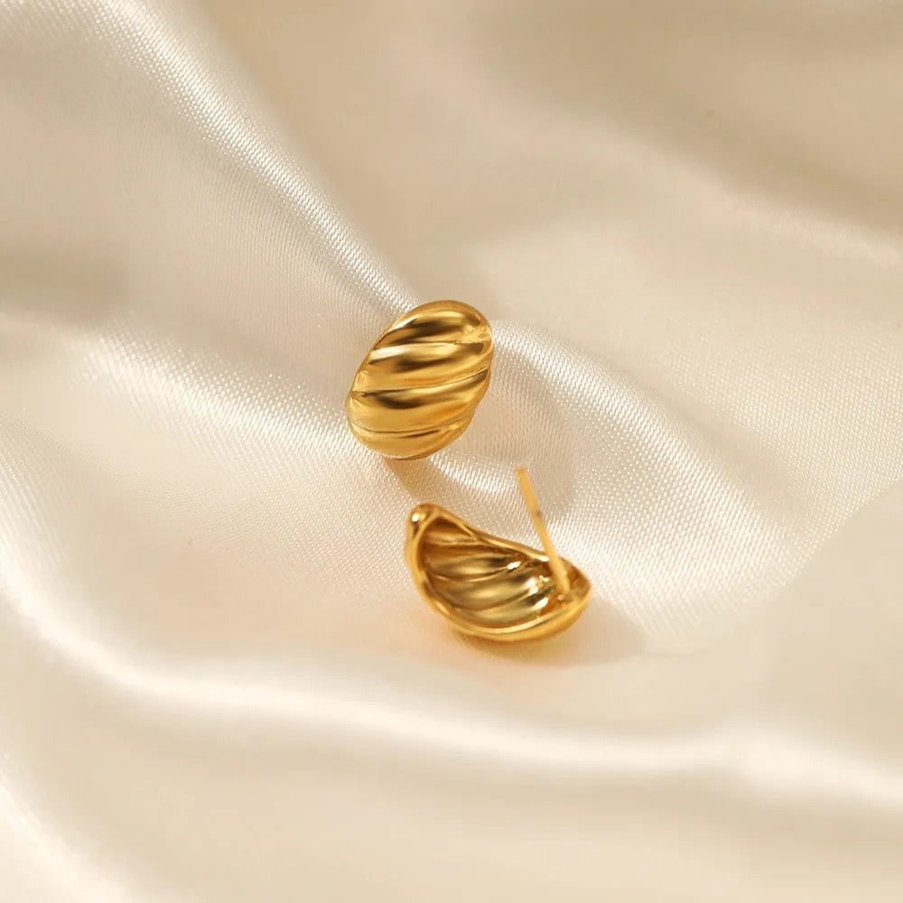 Taia Studs | 14K Gold Plated