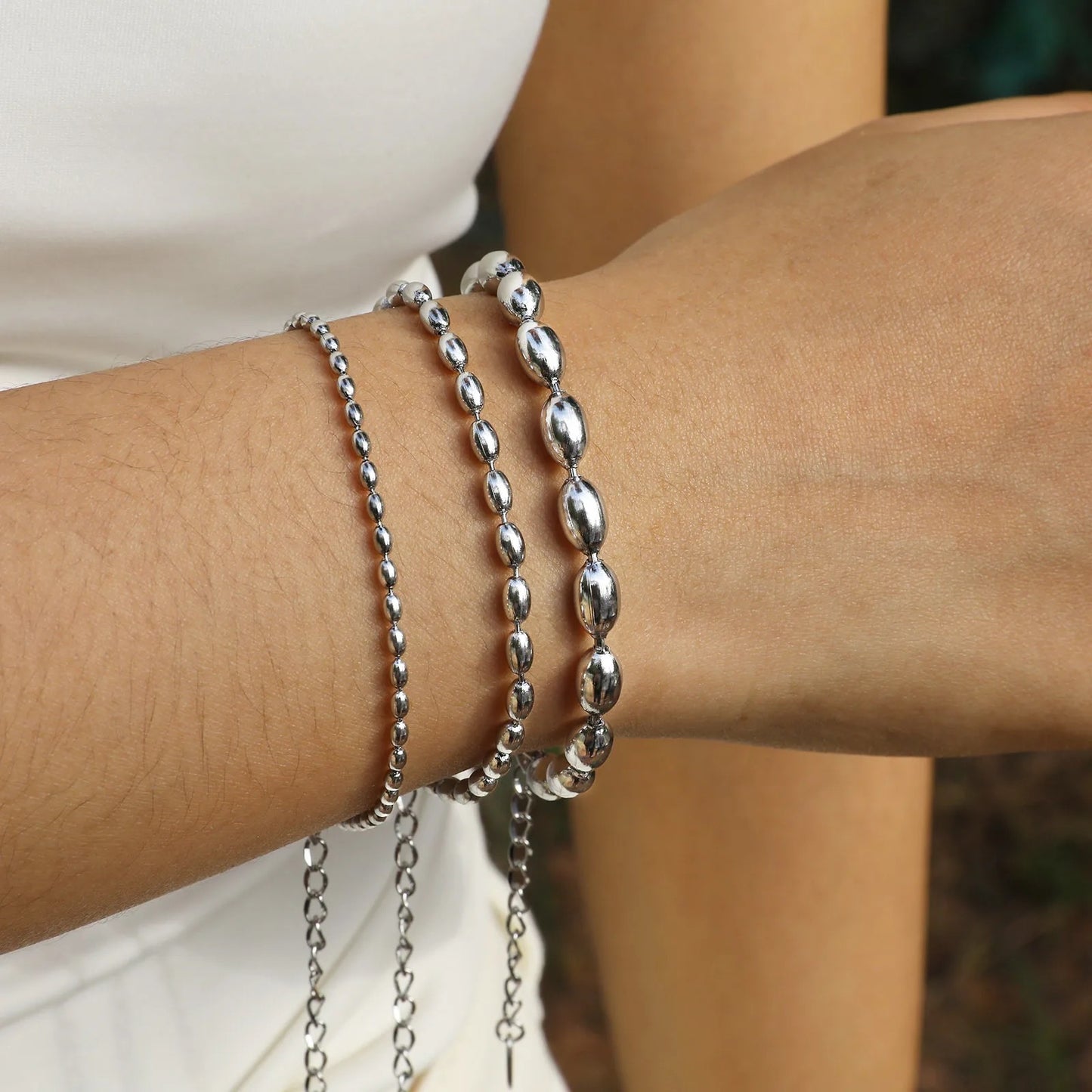 Faye Bracelet | Silver