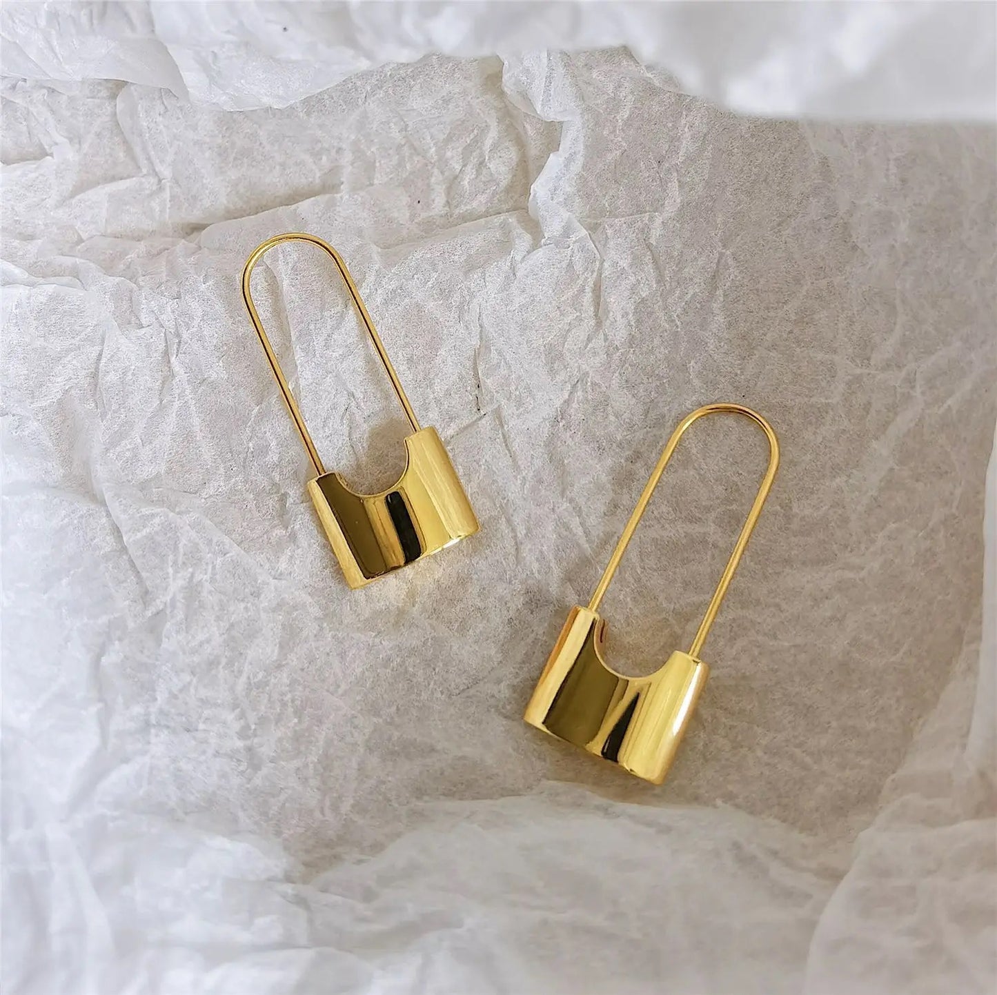 Mika Safety-pin Earrings