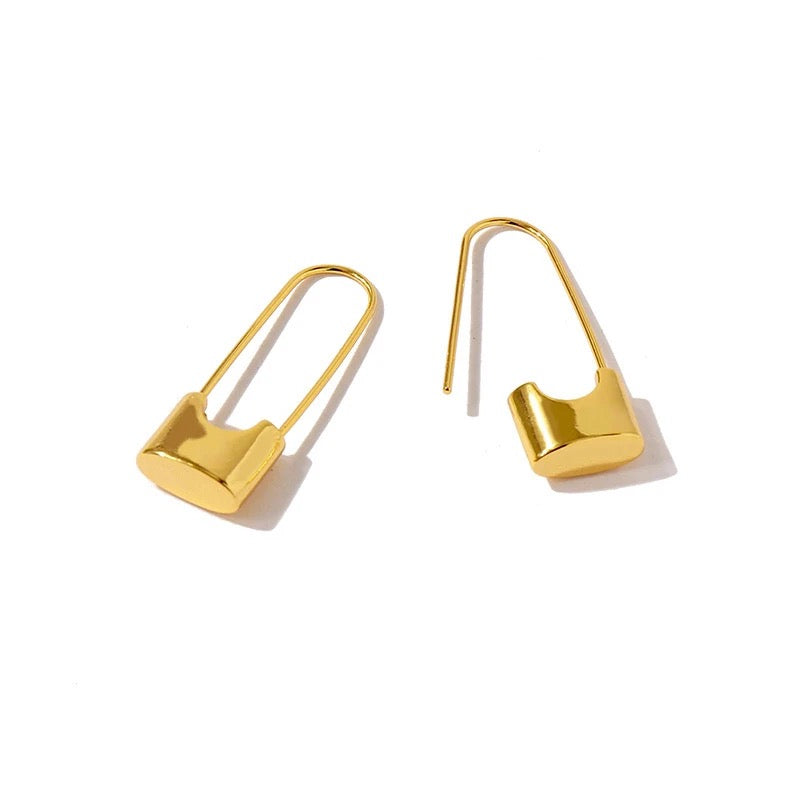 Mika Safety-pin Earrings